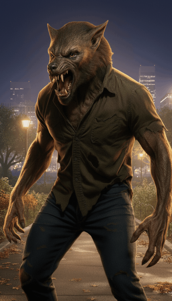 licantropo3 Halloween - Transformación en Lobo